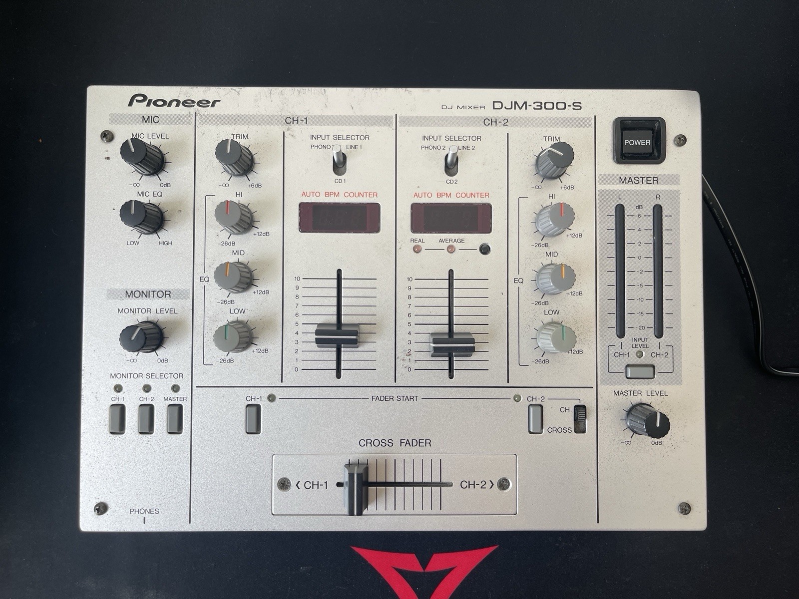 Pioneer DJM-300-S 2-Channel DJ Mixer