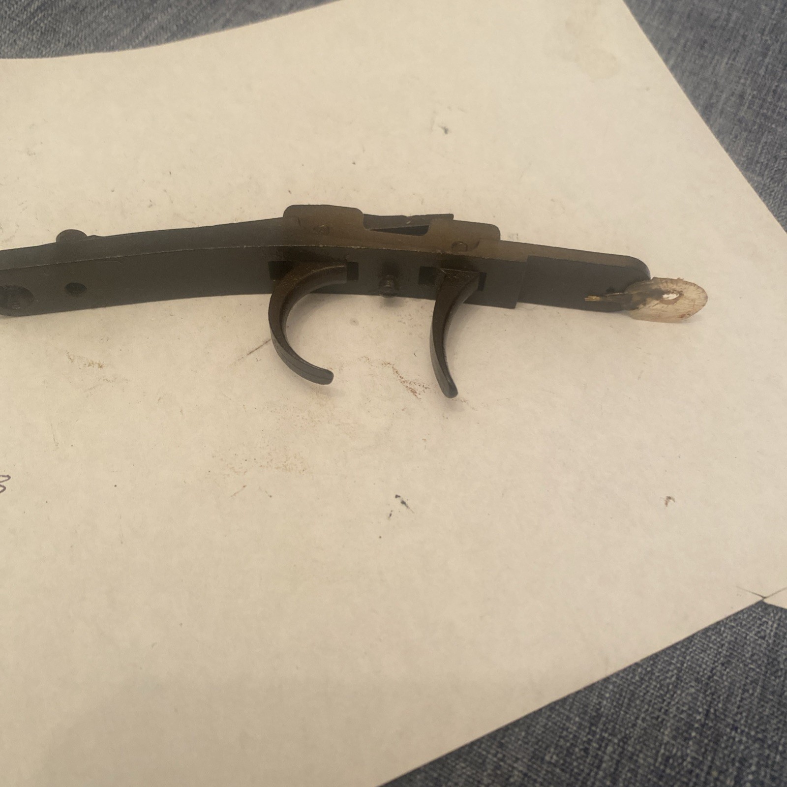 Thompson Center Renegade Muzzleloader Double Trigger Assembly (2)