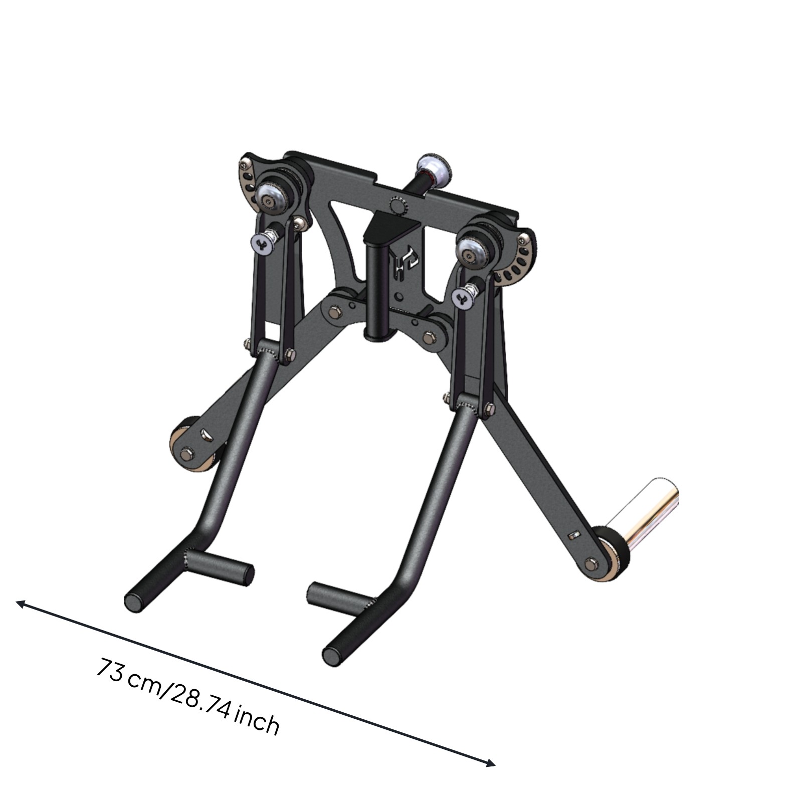 Rack-Mounted Lateral Raise Attachment Plate-Loaded Lateral Raise Attachment