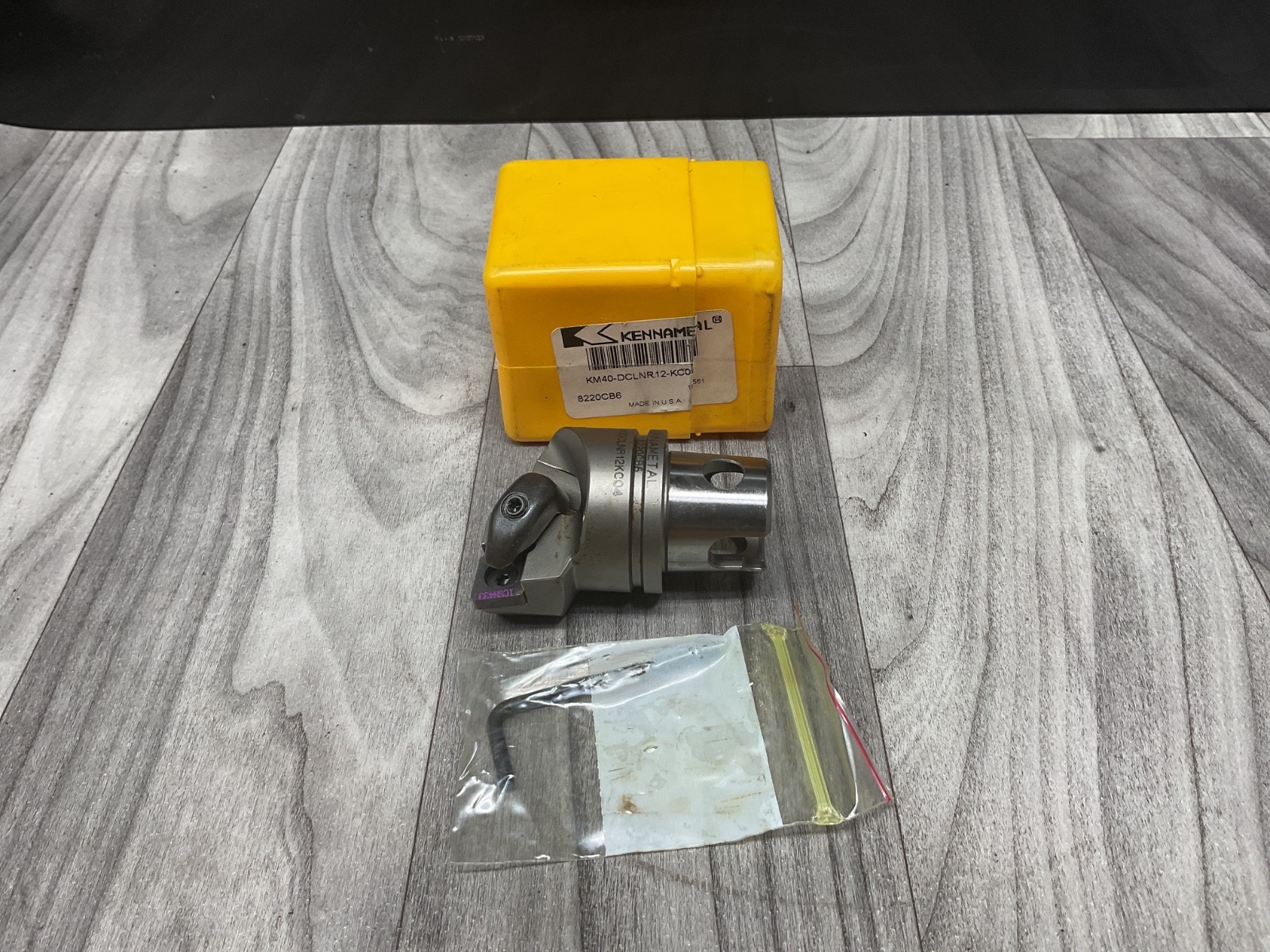 Kennametal KM40 Indexable Boring Head KM40DCLNR12KC04 / 8220CB6 KM #15B34PR3