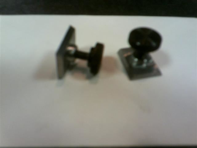 2 NEW HERMES engraving machine font letter type stops clamps 5/8" engravograph