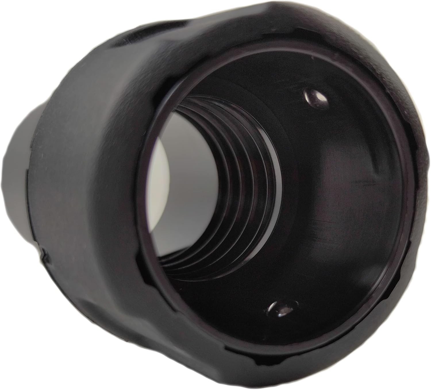 DWV9000 universal quick connector compatible with Dust 1-1/4 Inch, Black
