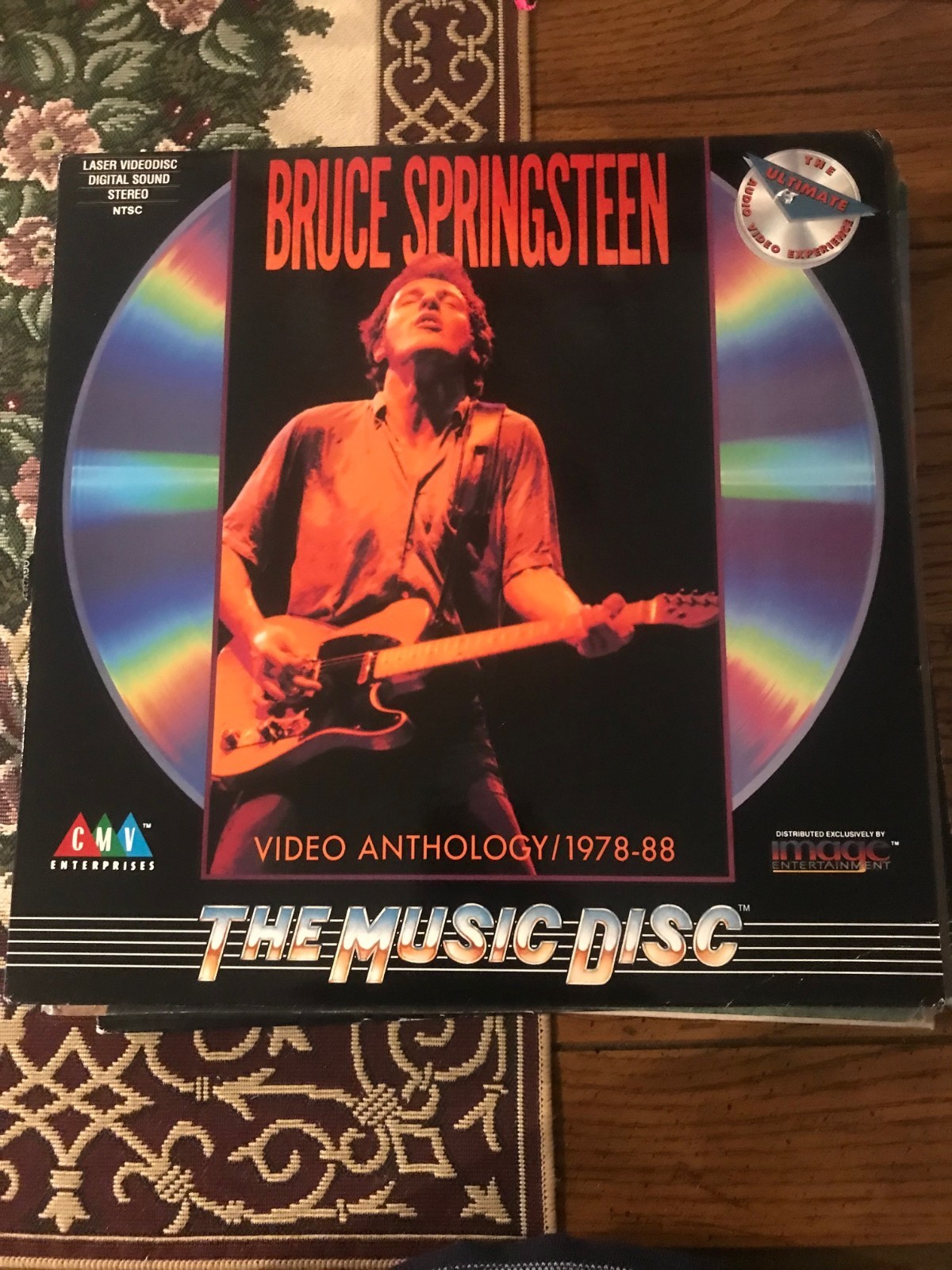 Bruce Springsteen Laser Disc Video Anthology/1989-88 (636)