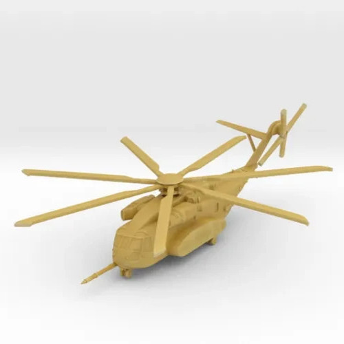 Sikorsky CH-53K King Stallion Utility Helicopter Kit HO S O Scale White Color