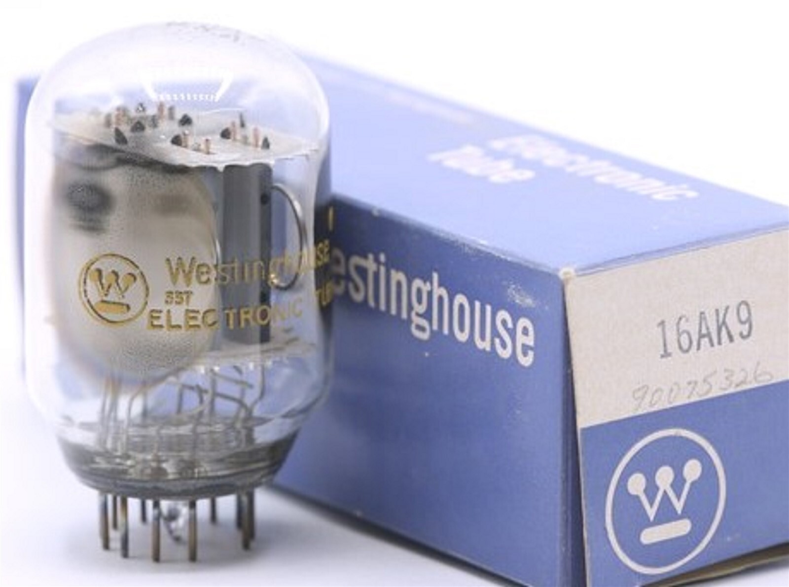 16AK9 TUBE WESTINGHOUSE USED TESTED & BOXED VINTAGE COMMERCIAL SURPLUS