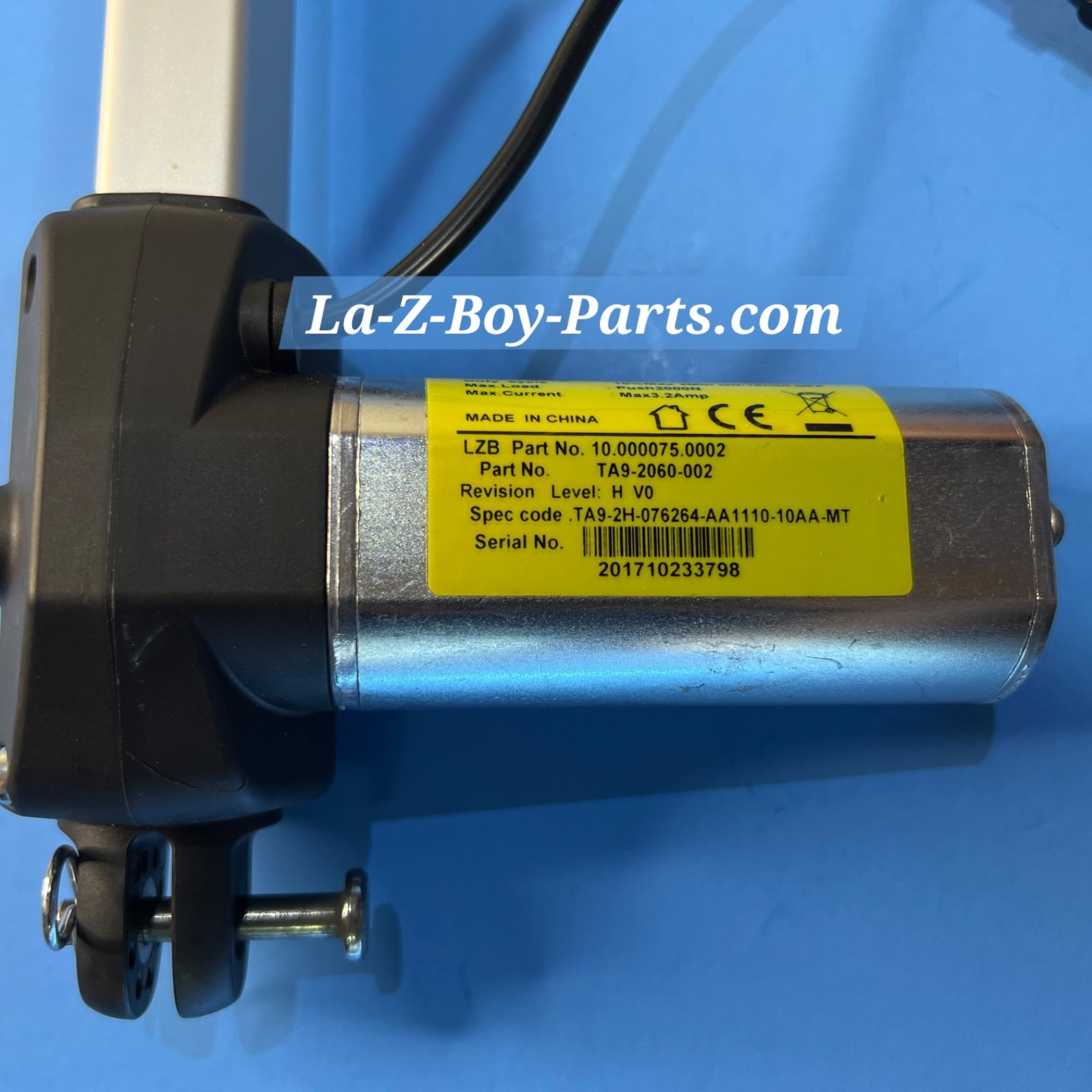 MINT La-Z-Boy 10.000075.0002 Actuator Motor TiMotion TA4-2060-002 / TA9-2060-002