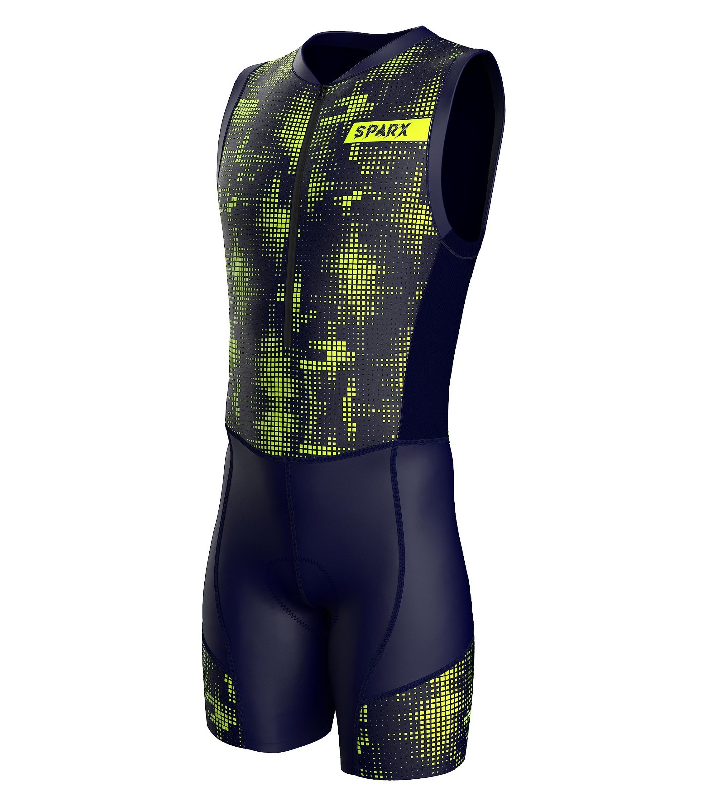 Sparx X Triathlon Suit Men Racing Tri Cycling Skin Suit Bike Swim Run