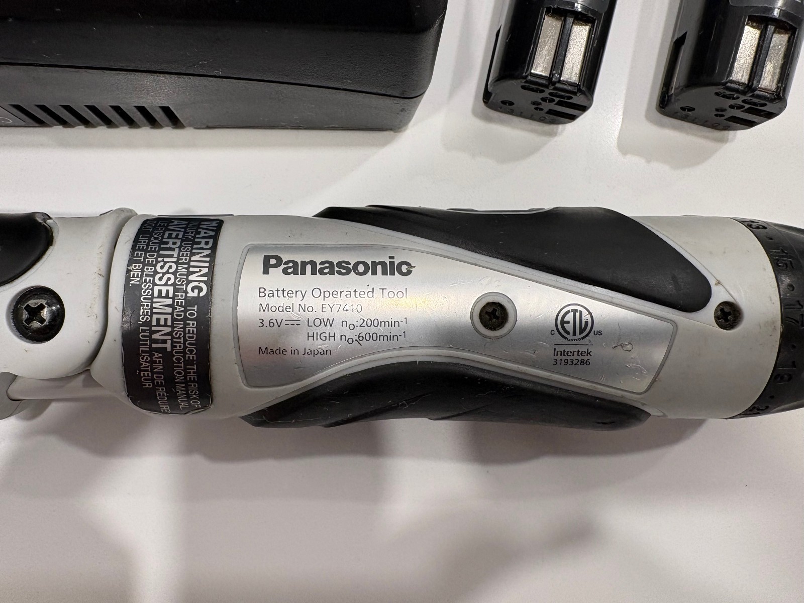 Panasonic Screwdriver Kit - EY7410LA2S