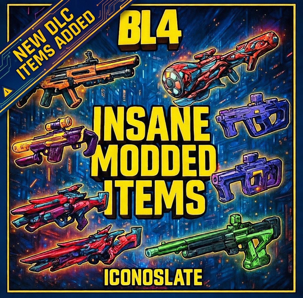 Borderlands 4 MODDED WEAPONS & GEAR 🔥 1 SHOT BOSSES 💥 INSANE STATS