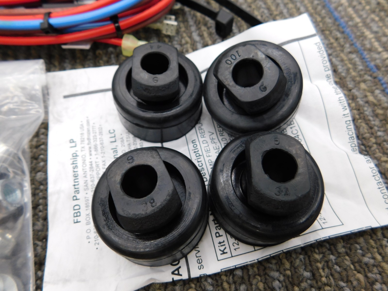 FBD FROZEN BEVERAGE DISPENSER E-BOX CONTACTOR & CAPACITOR REPLACEMENT KIT