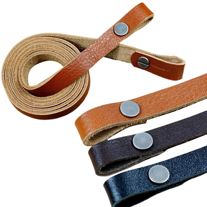 Genuine Leather Handmade Binocular DC Camera Shoulder Neck Case Strap Sling NEW