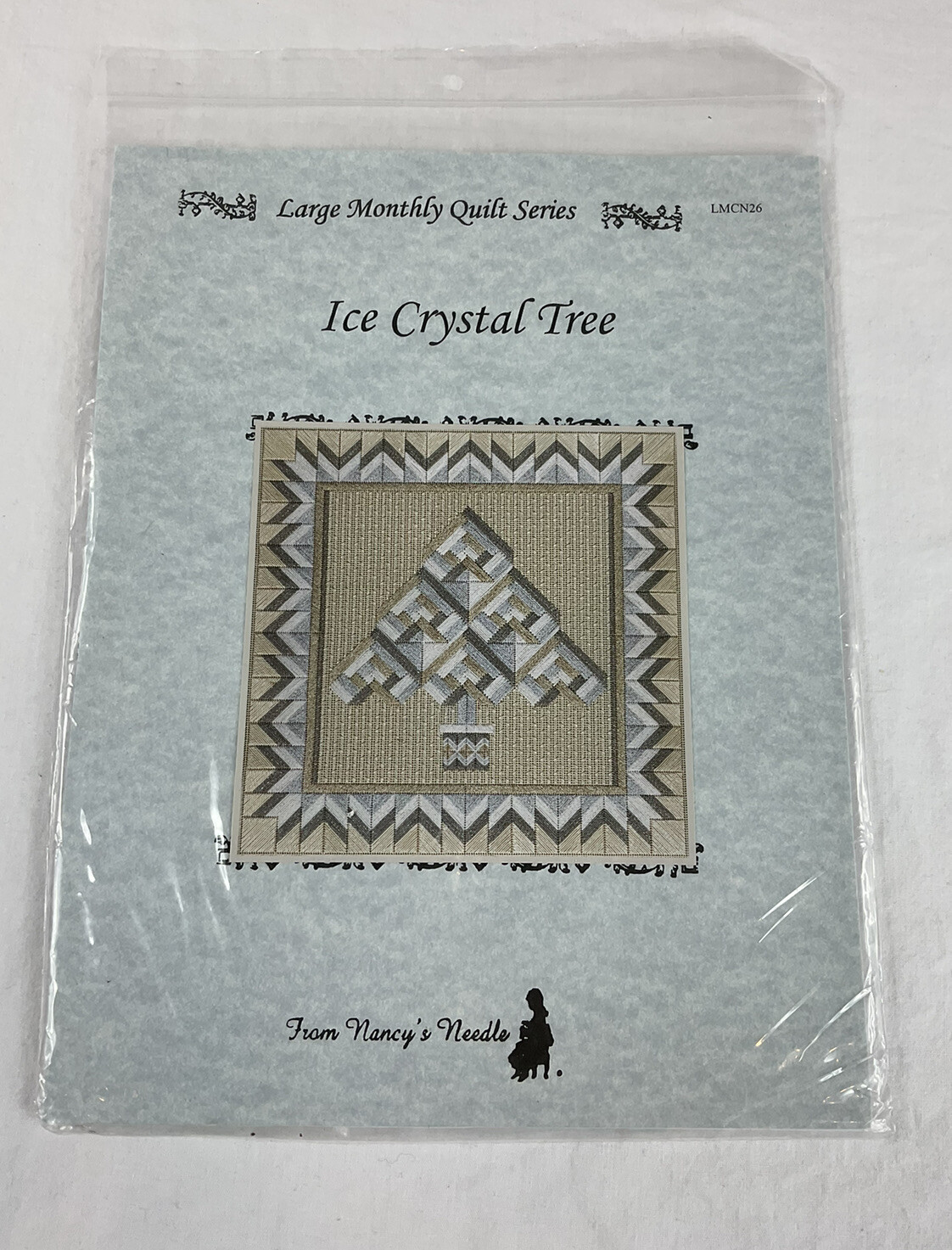 Large Monthly Quilt Series ICE CRYSTAL TREE Nancy's Needle Chart/Instructions