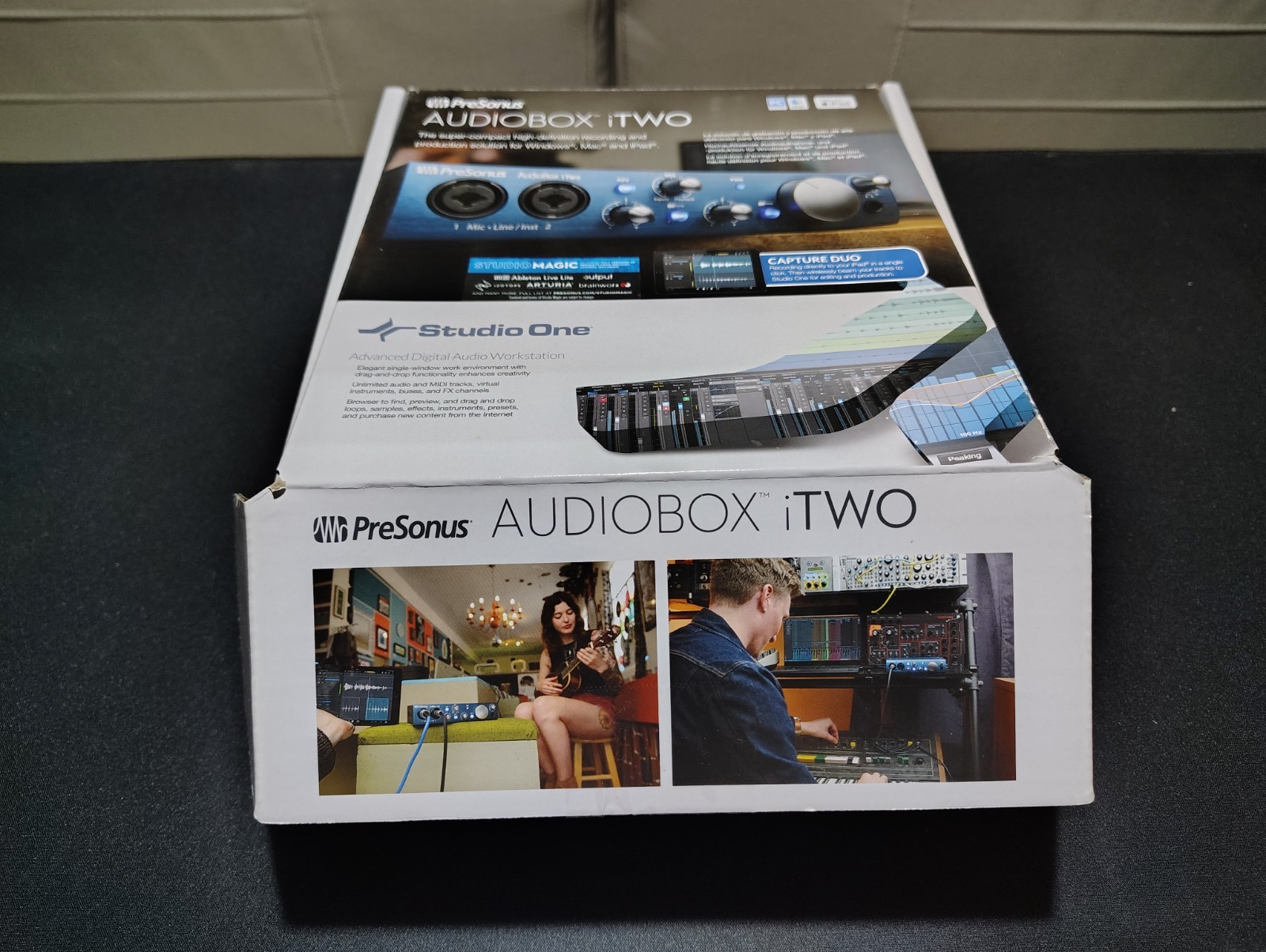 PreSonus AudioBox iTwo USB Interface – Open Box – Excellent Condition – Tested