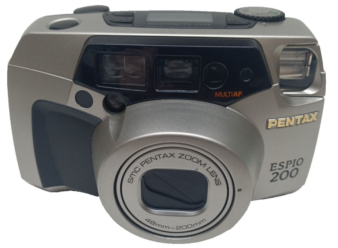 Pentax Espio 200 Point & Shoot 35mm Film Camera From Japan [SEE VIDEO]