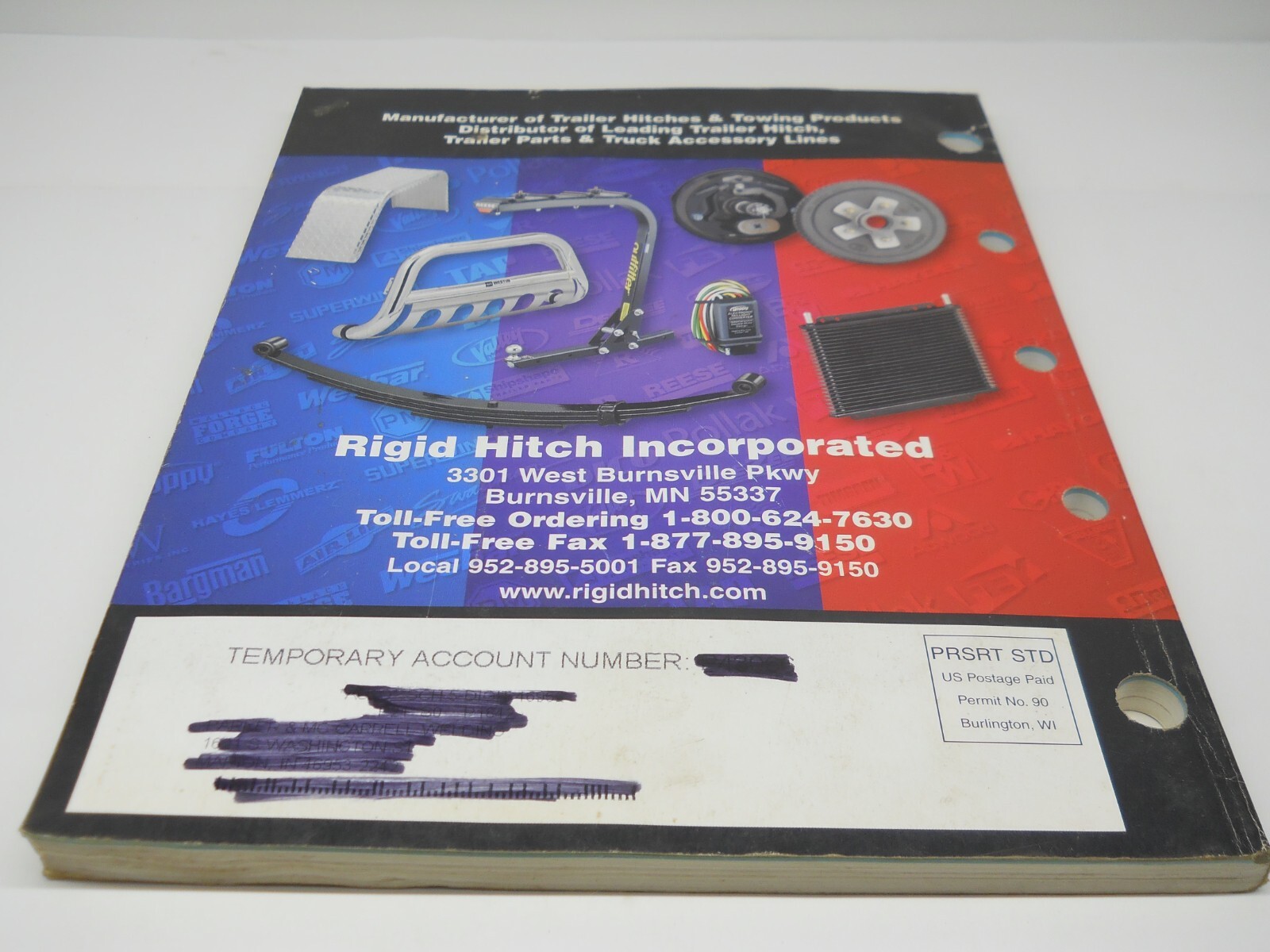 Rigid Hitch Incorporated Catalog 2004