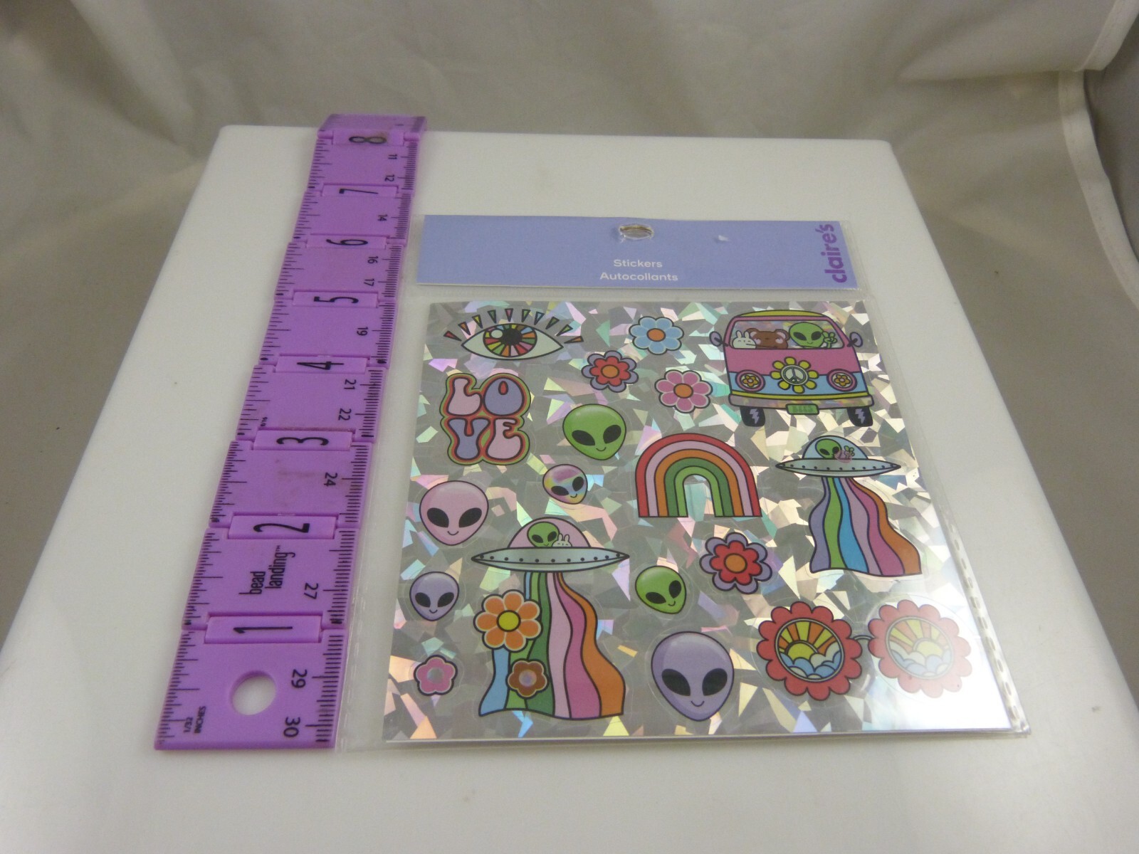 alien flowers love stickers Mello