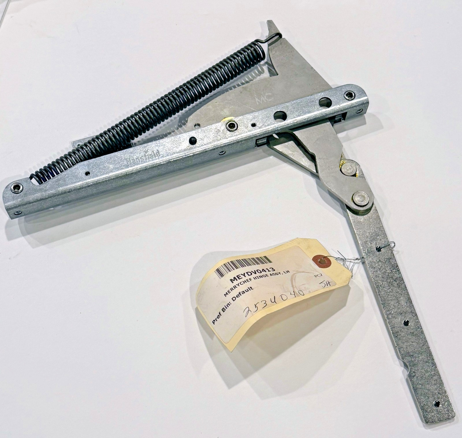 MERRYCHEF DV0413 DOOR HINGE LEFT HAND FITS EIKON E3 E4 E5 GENUINE OEM