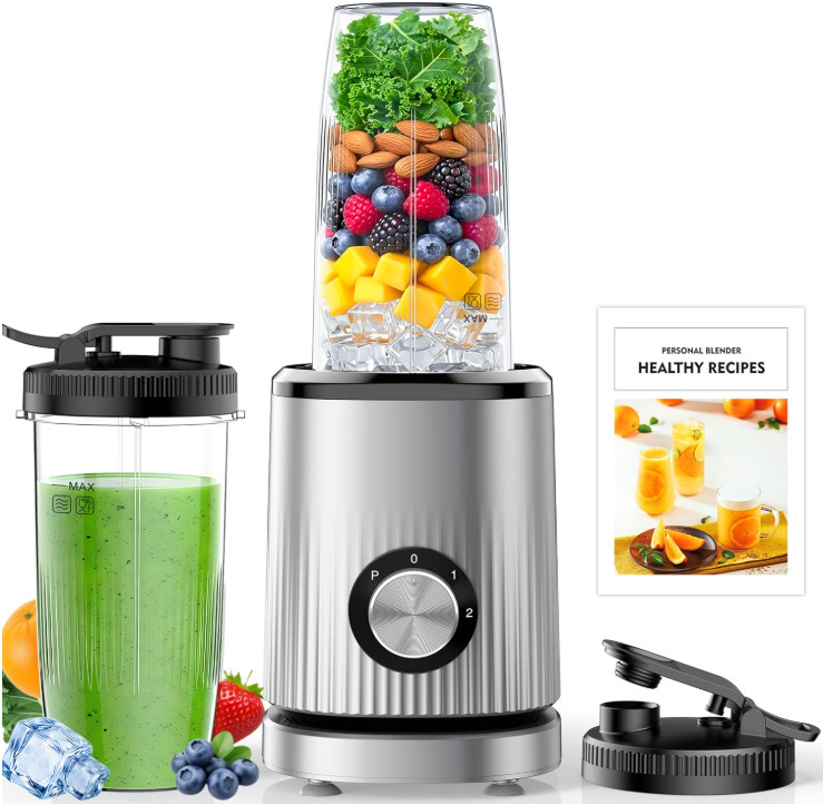 Licuadora portátil batidos 2 vasos 24oz jugos bebé smoothies cocina compacta