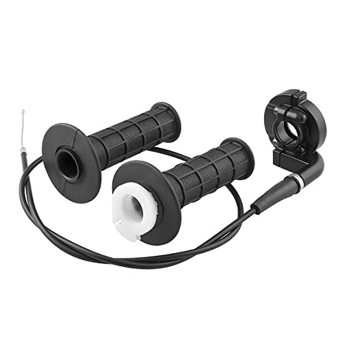 Throttle Handle Grip Cable, 47Inches Fuel Seat Handle Throttle Cable Throttle