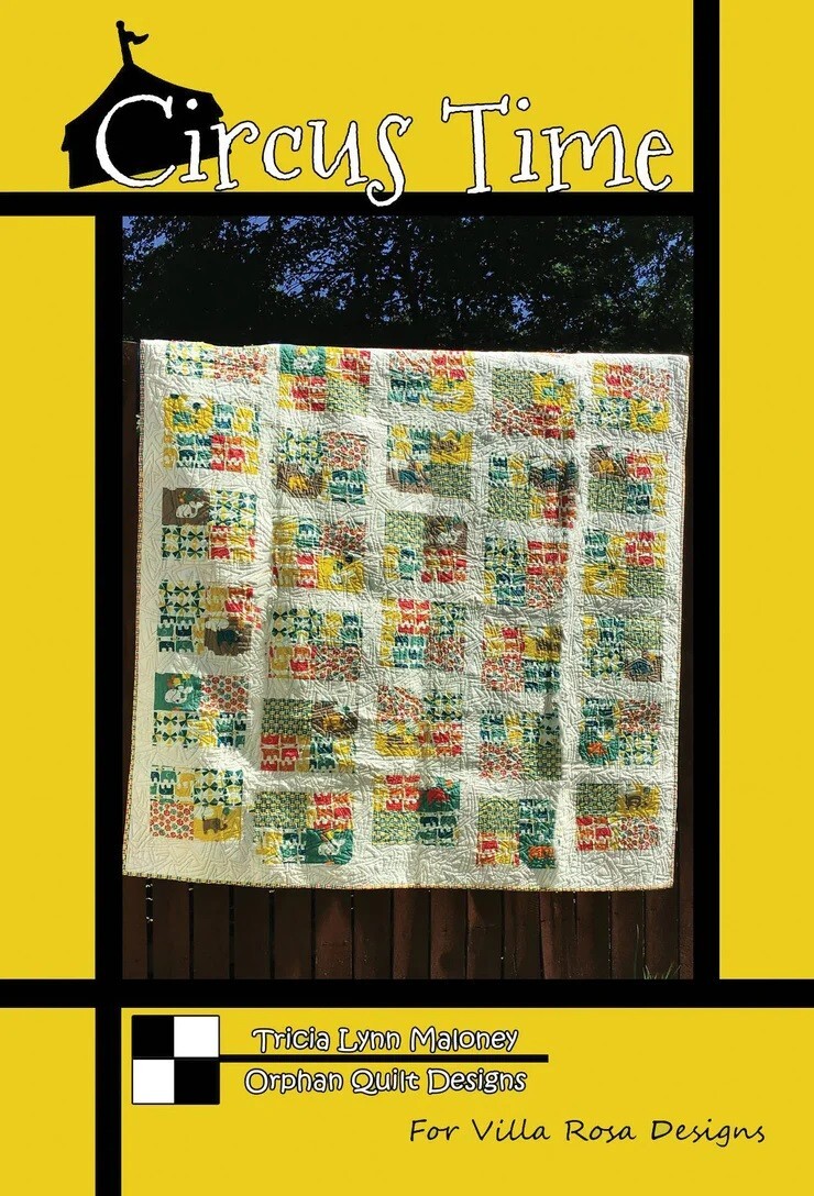 Circus Time Quilt Pattern- A Fat Quarter Quilt