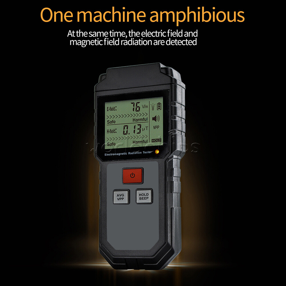 ET825 Electromagnetic Field Radiation Detector Tester Emf Meter Dosimeter New