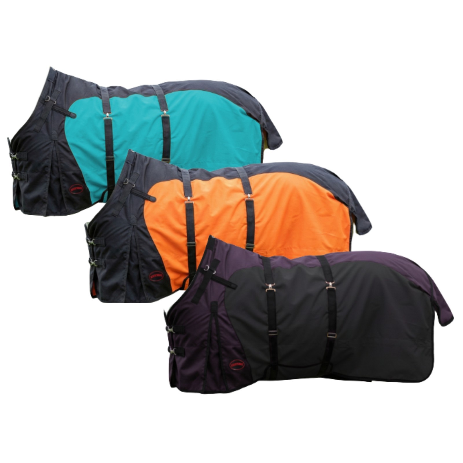 Winter 1200D Belly Wrap Horse Turnout Blanket, 300g Fill,  Free Shipping