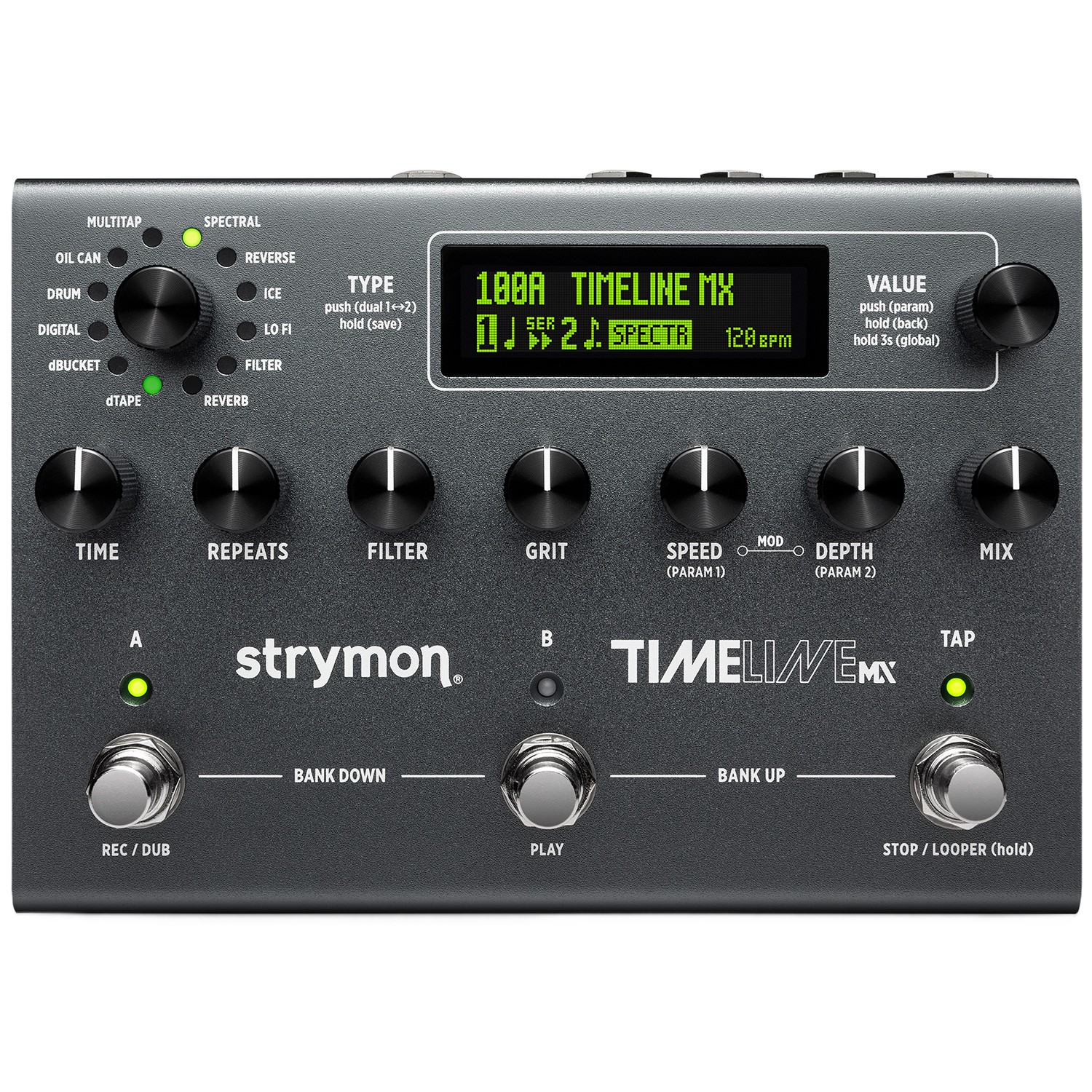 Strymon TimeLine MX Multi-Delay Pedal