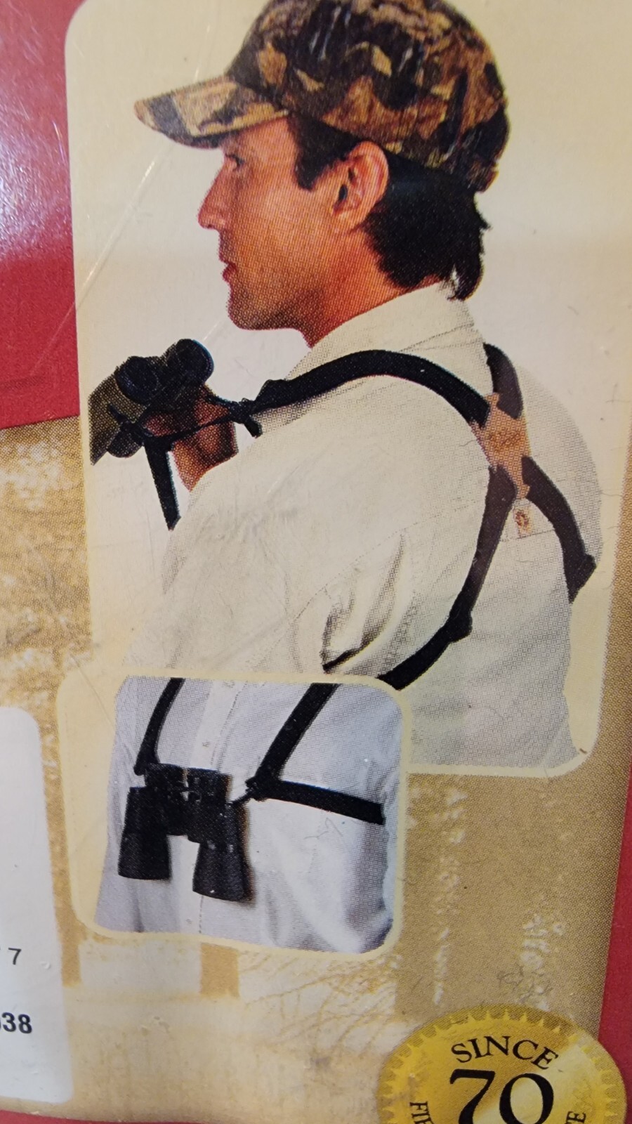Allen Company Deluxe Binocular Strap Model 199 Black New In Package