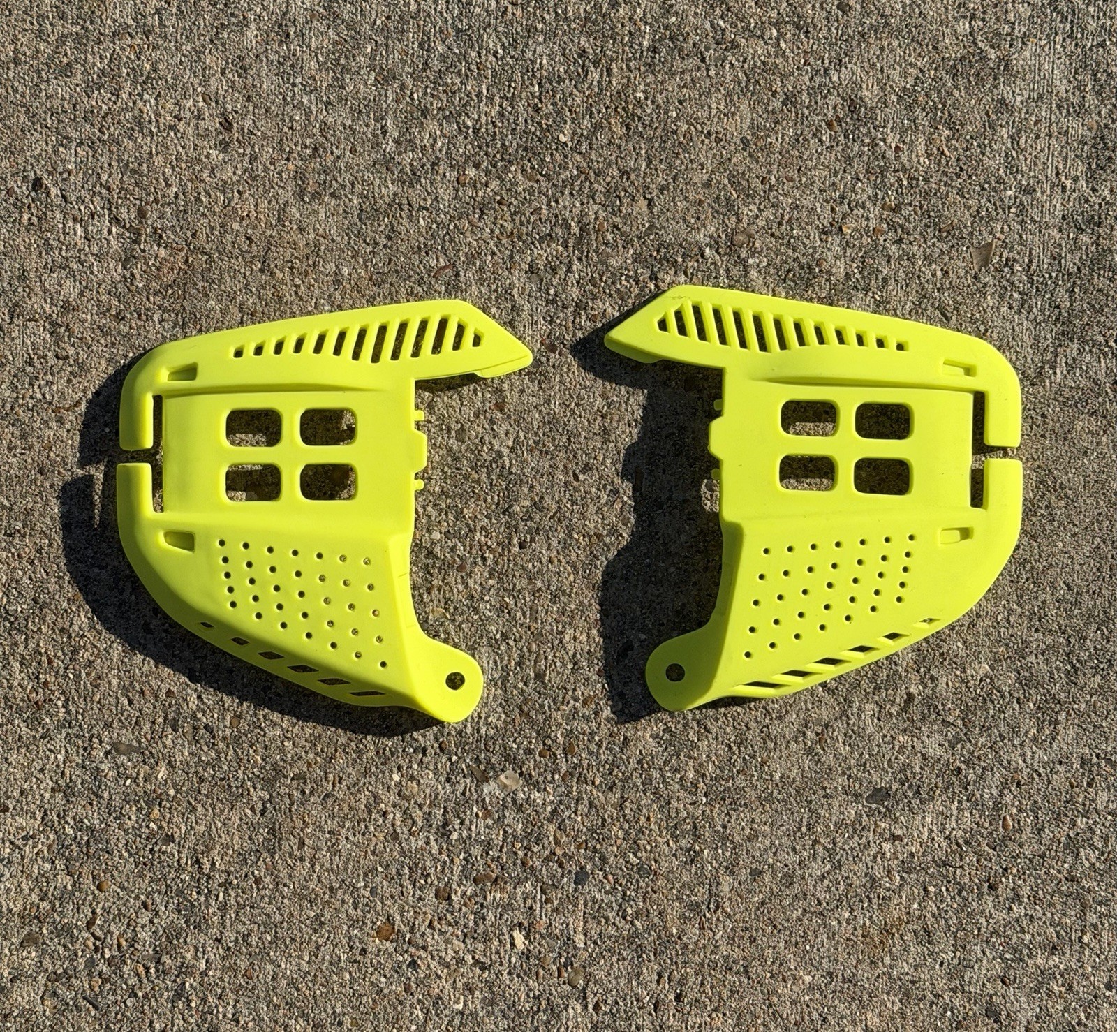 RARE Vintage JT Proshield Proflex Highlighter Yellow Ears Rare