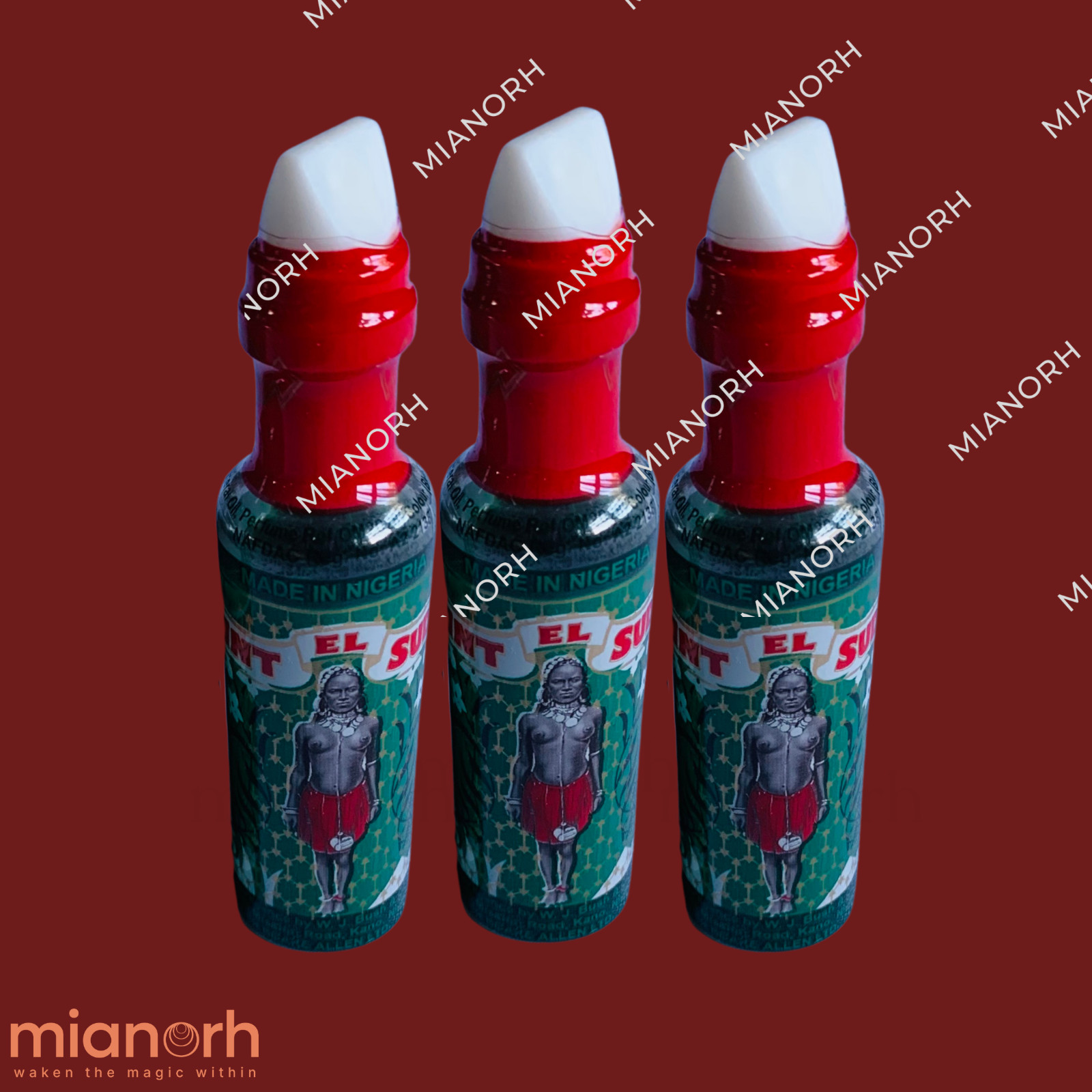 Bint El Sudan Spiritual Perfume Oil (Bintou) – Ritual, Attraction - Red Sleeve
