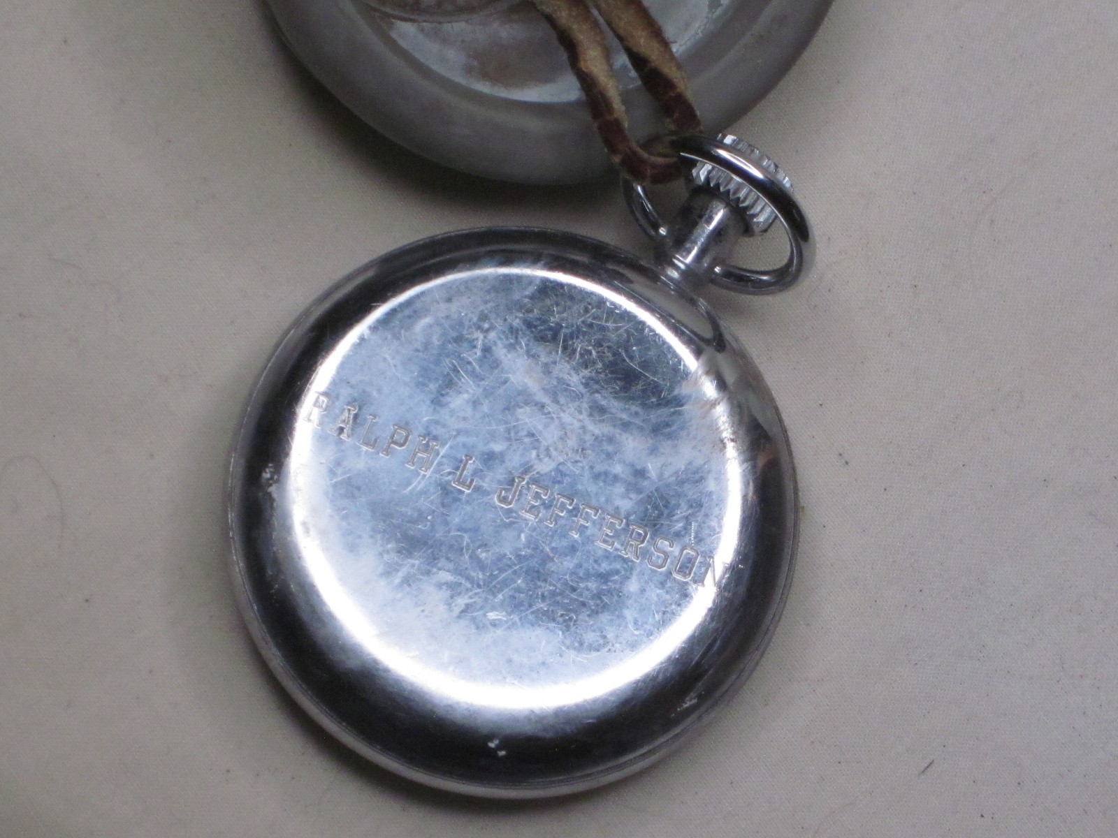 vintage Security by RACINE stopwatch timer stop watch w/ rubber case