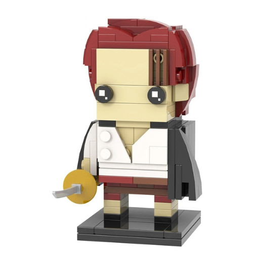 MOC Lego: Shanks One Piece Brickheadz Style Perfect Gift Fast Shipping