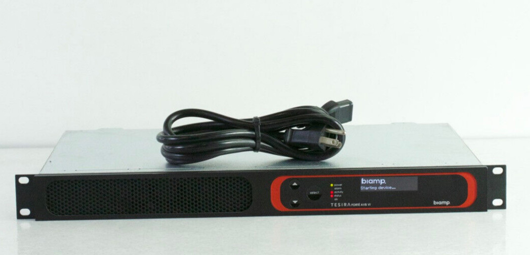 BIAMP Systems Tesira Forte AVB VI Digital Audio Mixer FULLY TESTED m171