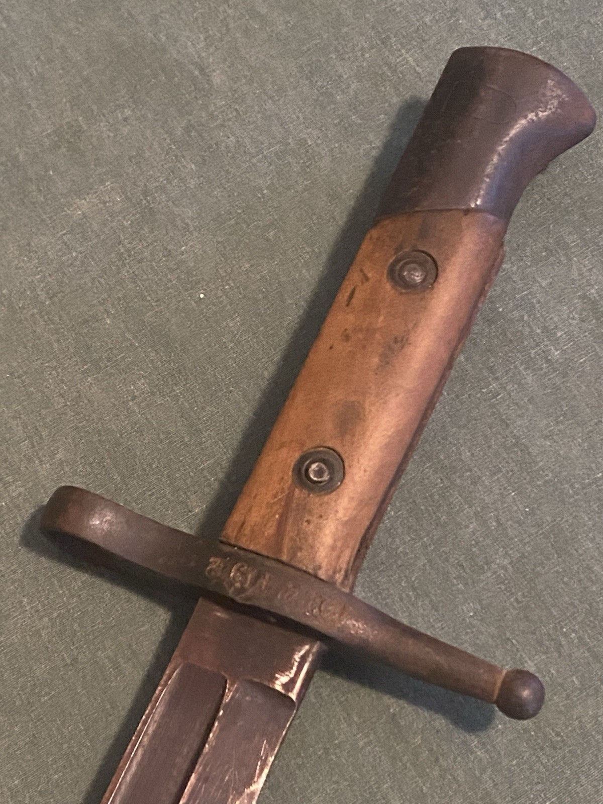 Vintage Original WW2 Italian Bayonet 1941