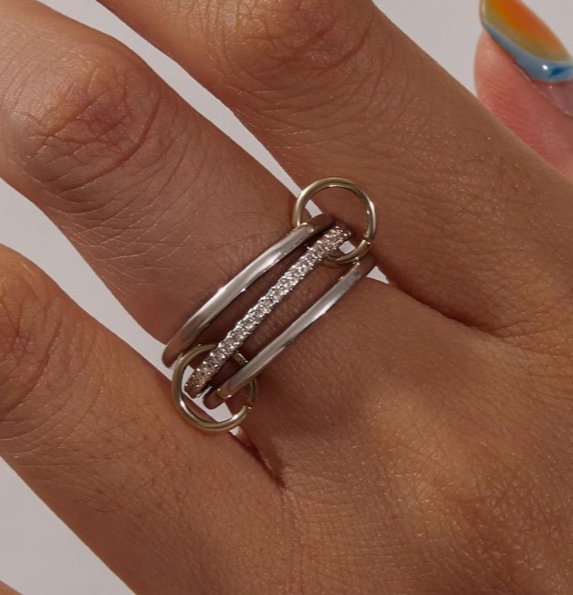 Silver Stackable Rings for Women Non Tarnish, Size {8} SHIPS~FREE~FAST 📭 🚚§}~~