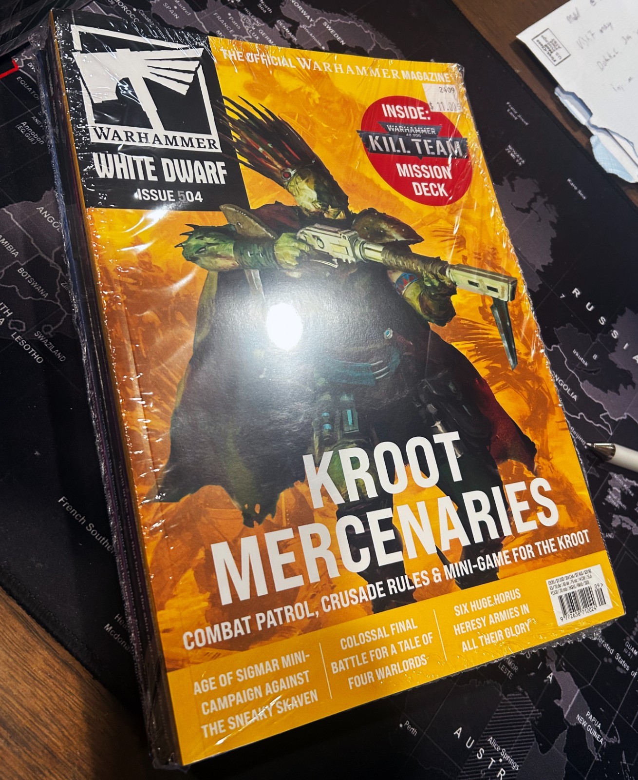 Warhammer WHITE DWARF Magazine ISSUES 504, 511, 514, 516, 520