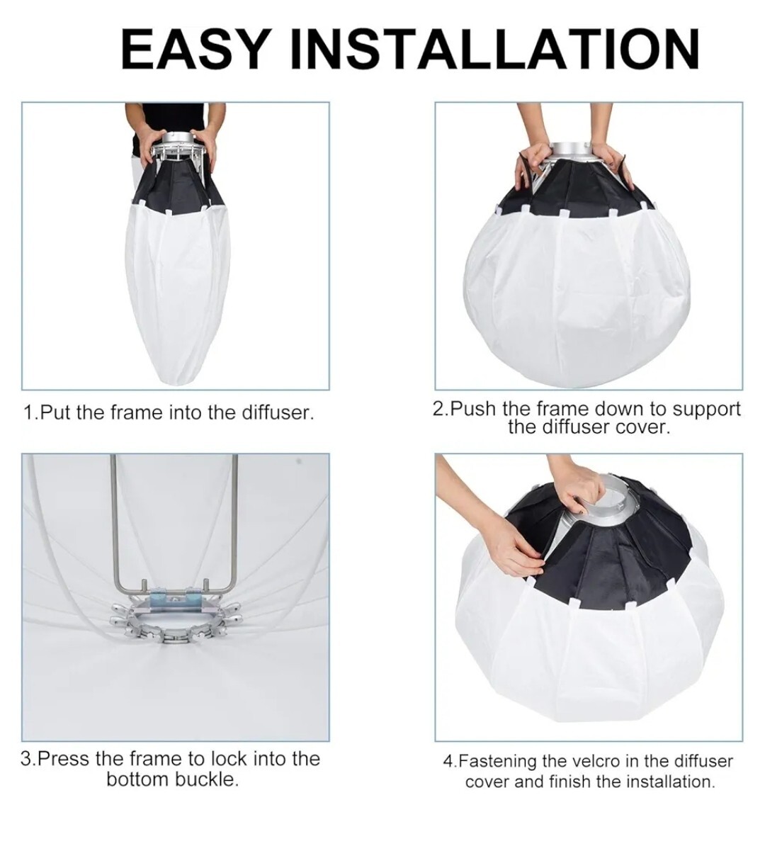 GODOX Softbox Lantern Softbox CS-65D 65cm Bowens Mount Softbox Soft Light...