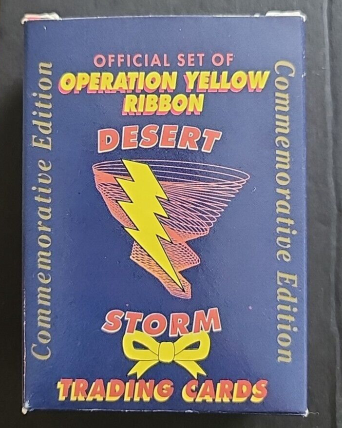 Operation Yellow Ribbon Desert Storm Trading Cards