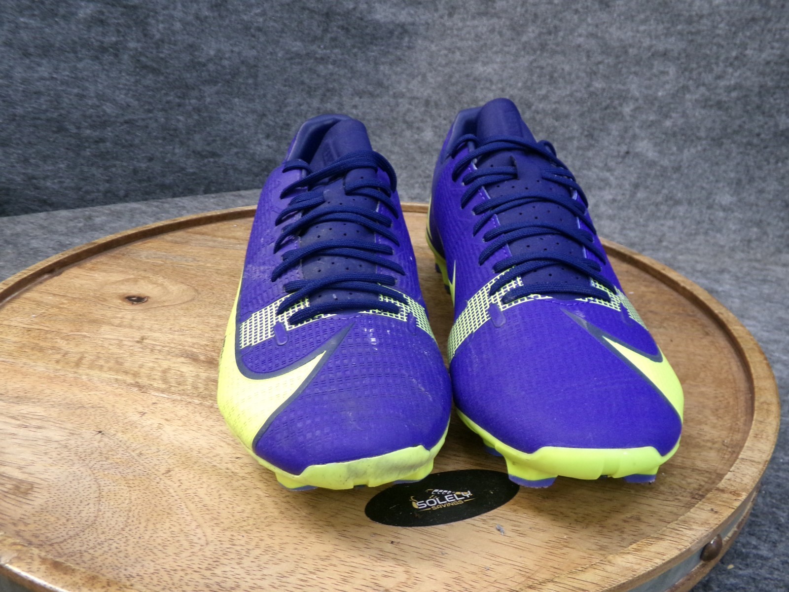 Nike Vapor 14 Academy FG/MG Dynamic Royal Blue Volt Soccer CU5691-403 Men Size 7