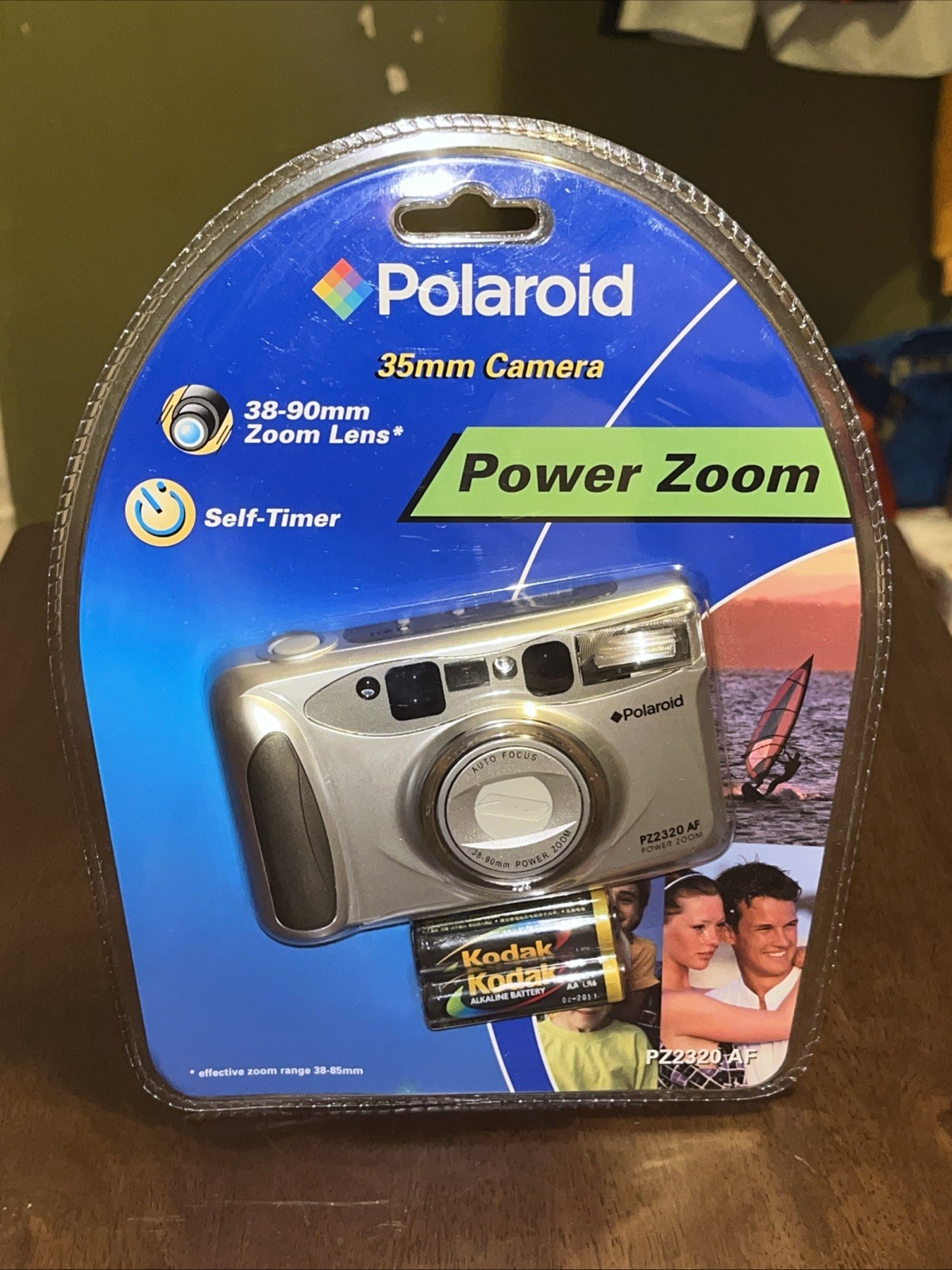 Polaroid PZ2320 AF 35mm Film Camera 38-90mm Zoom Brand New READ