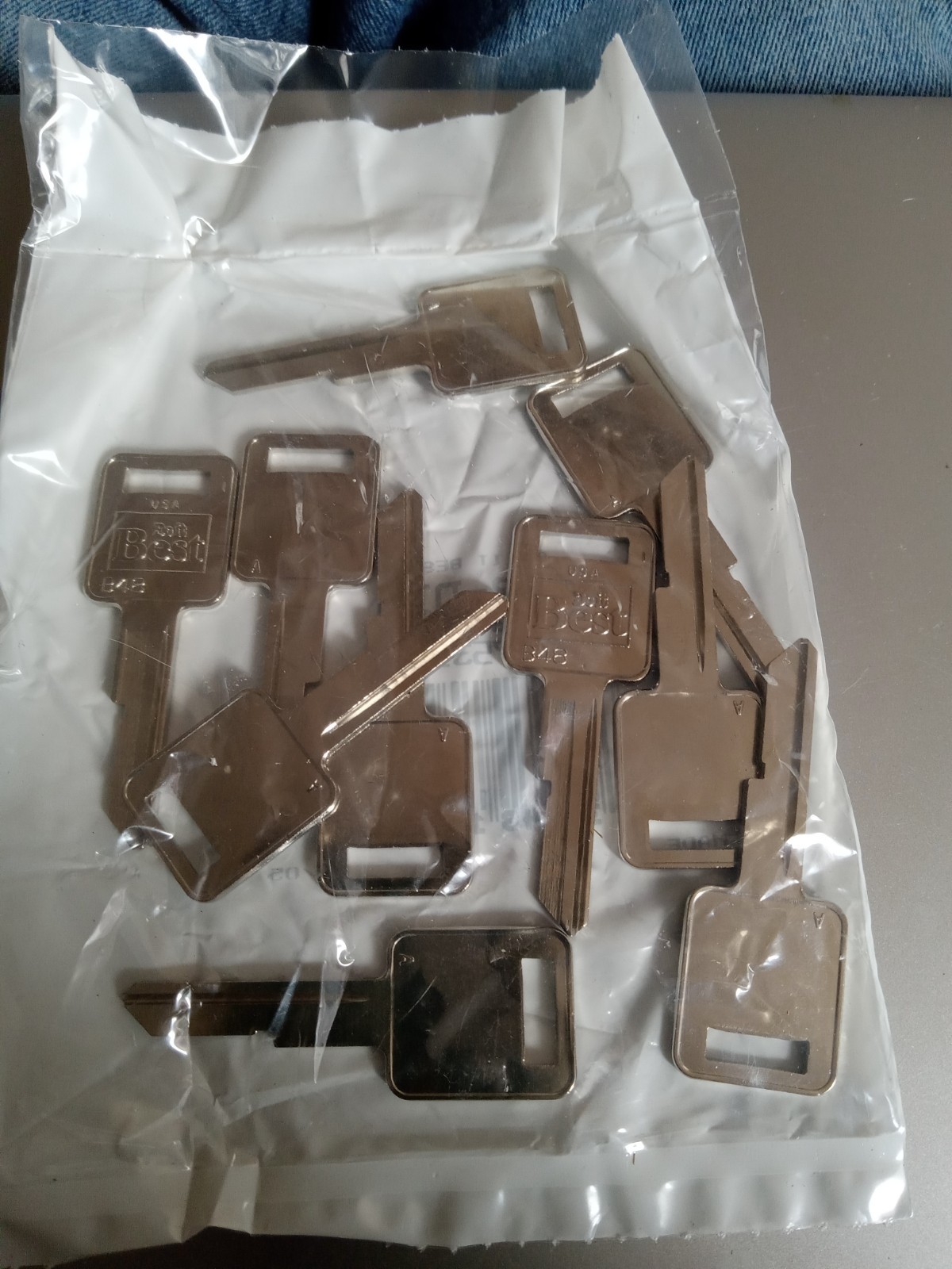 Key Blanks Yale Key Blanks 10pk GM key blanks B48-DIB