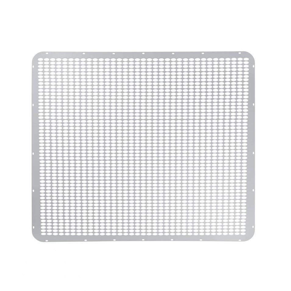 Peterbilt 379 Extended Hood 430 Stainless Grille Straight Oval Hole