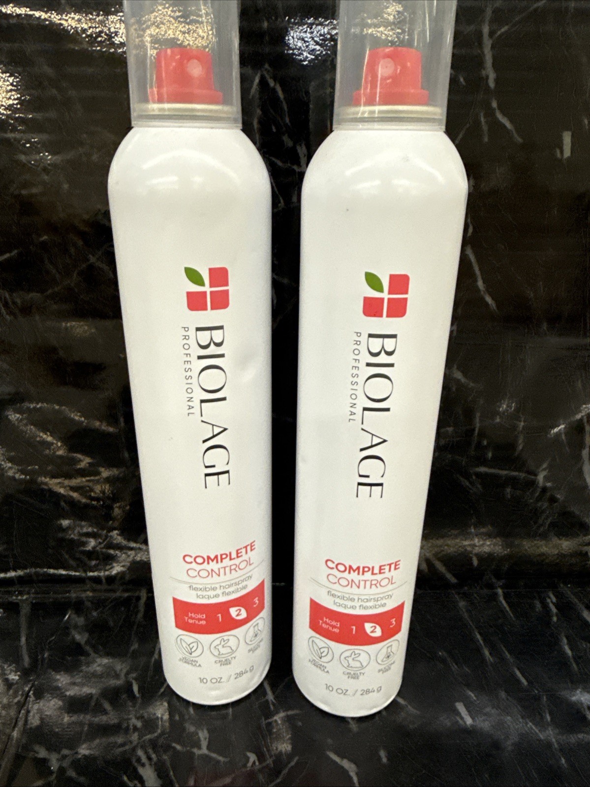 2x Biolage Complete Control Fast-Drying Hairspray #2 hold 10 oz new