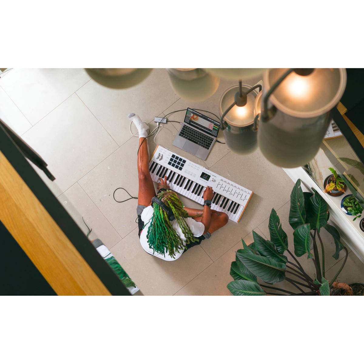 Arturia KeyLab 61 mk3 61-Key Universal MIDI Keyboard Controller and Software, Wh