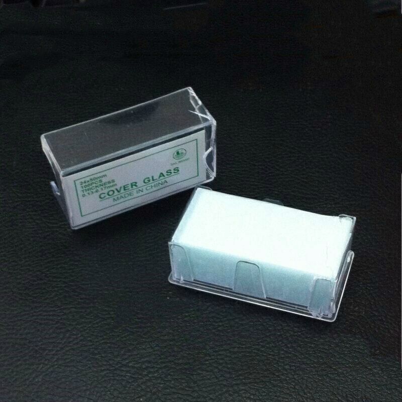 Blank Microscope Glass Slide Cover Slips 100pcs cover glass slips 24X50mm