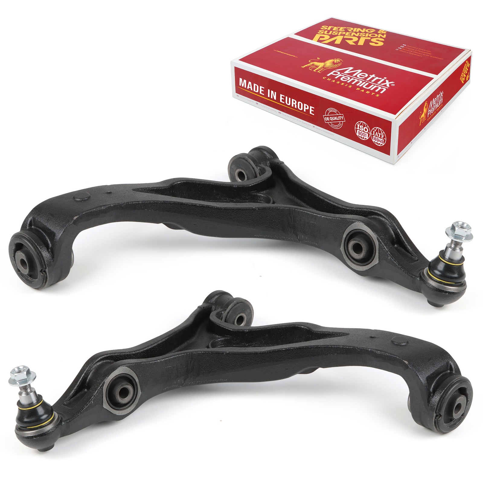 Front Lower Control Arm w Ball Joint Set for 04-09 Volkswagen Touareg K620147