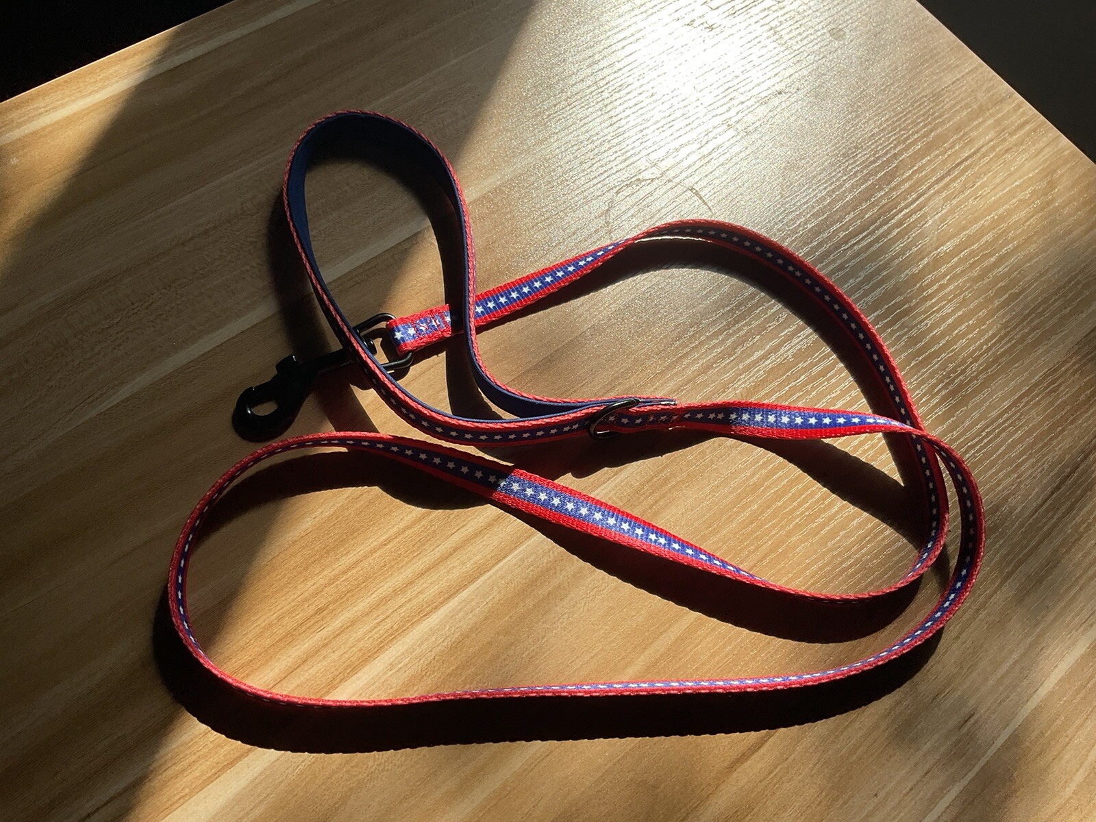 Dog Leash Patriotic - Red White Blue - Stars Stripes 4th of July - 5 foot