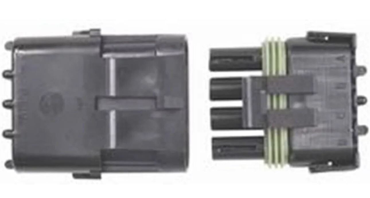 MSD 8171 Weathertight Connectors, 4 Pin W/Hardware, Pair