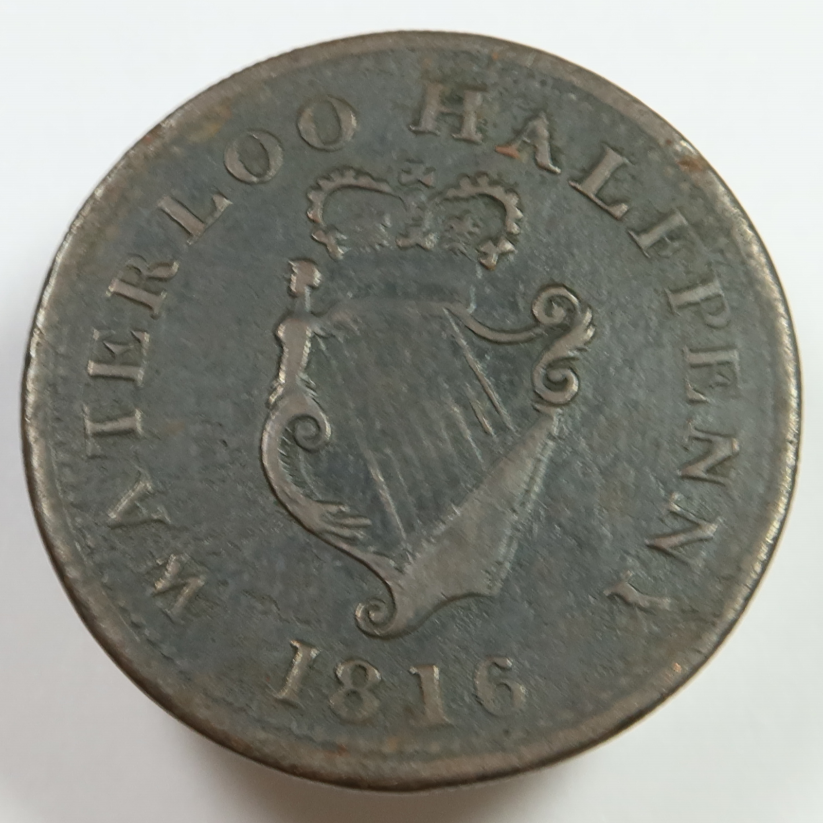 1816 CANADA - 1/2 Half Penny #48874
