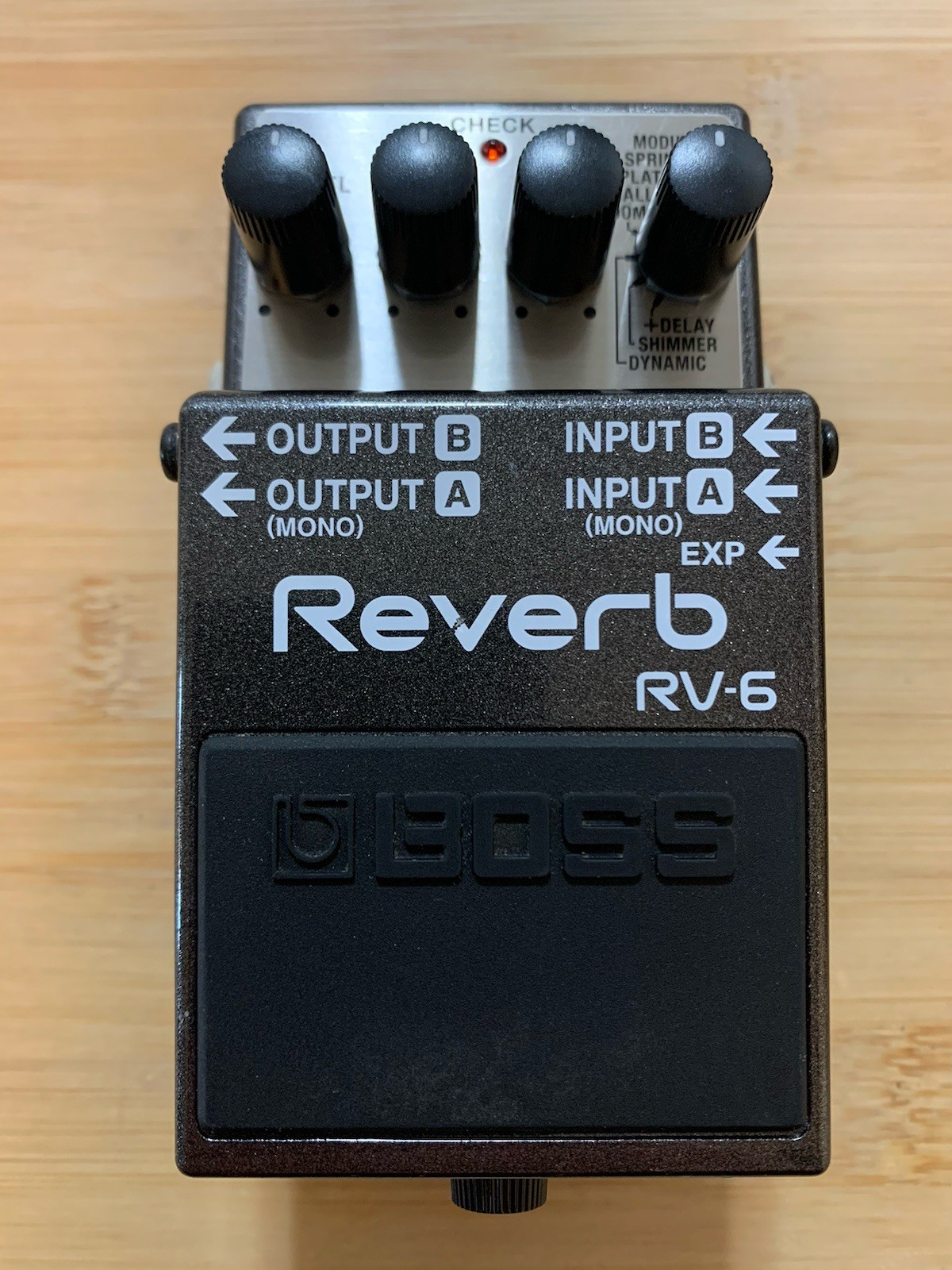 Boss RV-6 Reverb Guitar Pedal